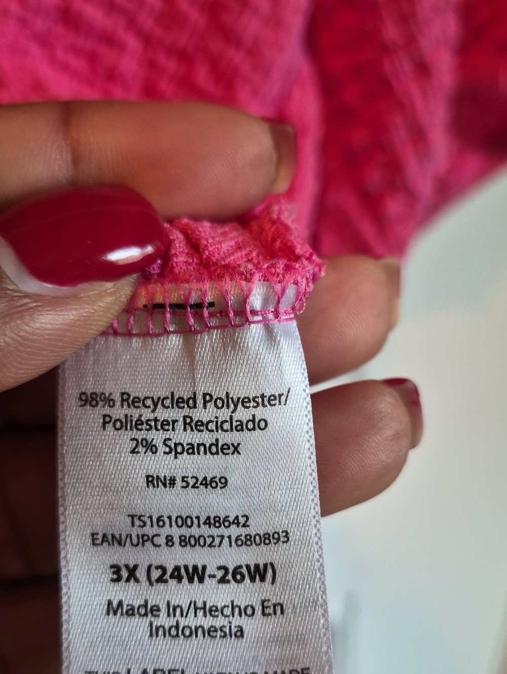 Terra & Sky Textured Puff-Sleeve Top - Pink - Picture 3 of 4